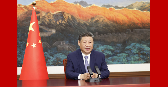 習近平向氣候和公正轉型領導人峰會發表致辭